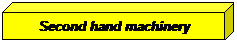 W�rfel: Second hand machinery
